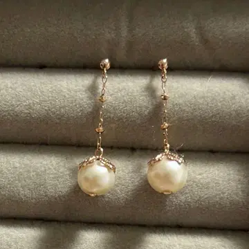 K10PG 펄 귀걸이