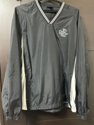 The First Tee 블랙 나일론 자켓