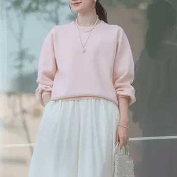 maison echelle 자수 니트 풀오버