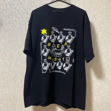 BRAIN DEAD 오버 사이즈 T셔츠 블랙