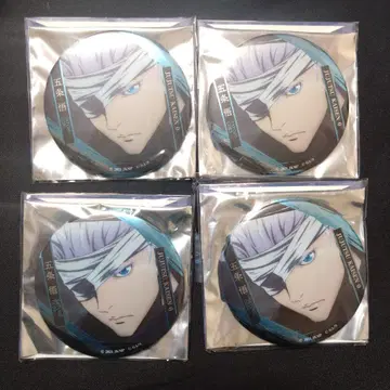 고죠 사토루 주술회전0 명장면 캔뱃지 4개 세트