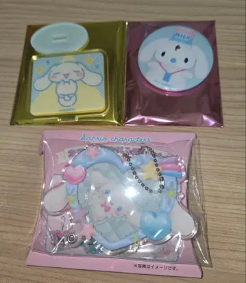 산리오 캐릭터 3종 세트 시나몬 롤, 밀크