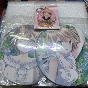 뻐꾸기 커플 캔뱃지 아크릴 키링