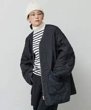 <&RC> 퀼팅 하프 코트