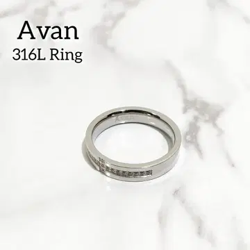 AVAN/316L 큐빅 반지/Size:19.5호/익명 배송