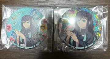 귀멸의 칼날 남코 와지풍 홀로그램 캔뱃지 토키토 무이치로