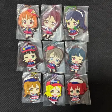 러브 라이브 선샤인 러버 스트랩 세트