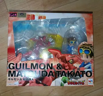 디지몬 테이머즈 G.E.M. 길몬&마츠다 타카토 피규어
