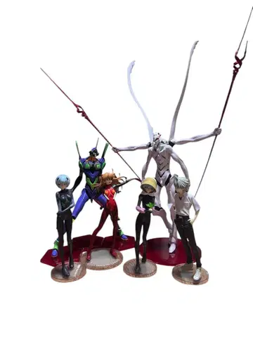 에반게리온 피규어 1번 복권 등 묶음 판매