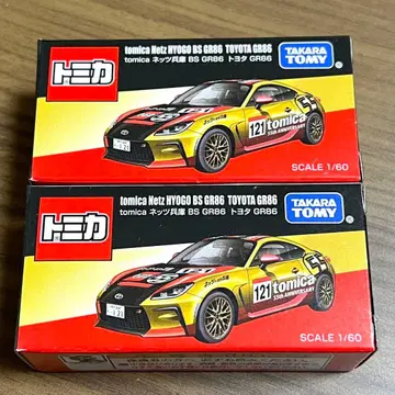 재팬 모빌리티 쇼 토미카 네츠 효고 도요타 GR86 2대 세트