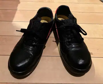 미도리 안전 가죽제품 경량 우레탄 2층 바닥 안전화 26.5cm