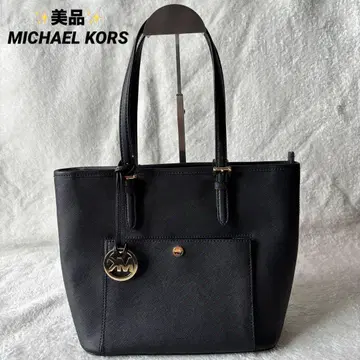 새상품급 MICHAEL KORS 마이클코어스 가죽 토트백 블랙