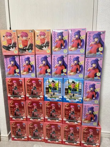 란마 1/2 피규어 세트 27점