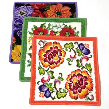 3 미사용 페이러 대형 손수건 3개 세트