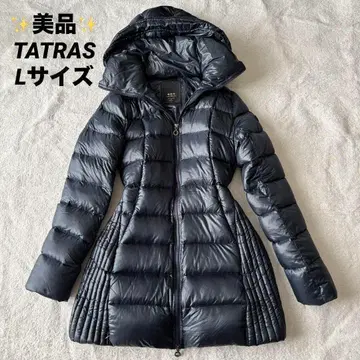 새상품급 TATRAS 타트라스 다운 코트 네이비 L 사이즈 사린