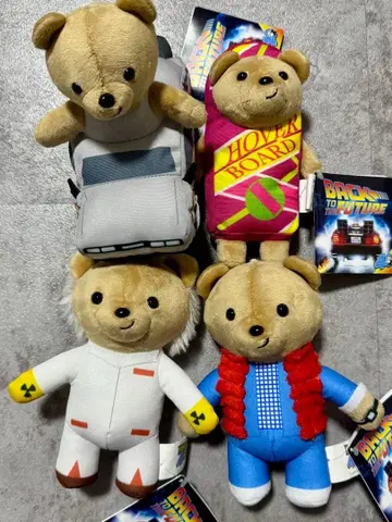 3 백 투 더 퓨처 애니멀 코디 봉제 인형 전 종류 세트