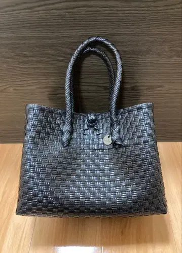 파사르 백 비쥬 백 블랙 가로 S