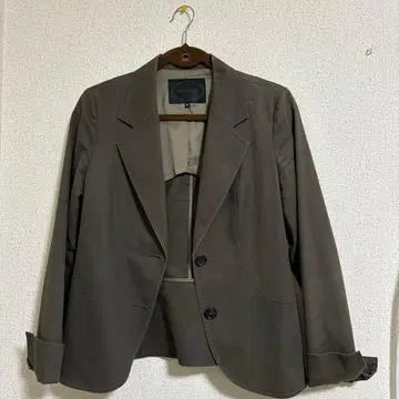 UNTITLED 그레이 테일러드 자켓