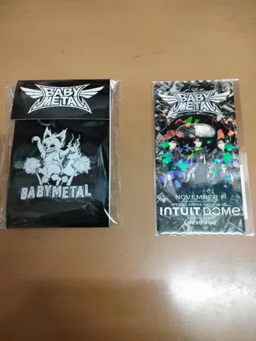 BABYMETAL 여우 아크릴 키링 & 픽처 티켓