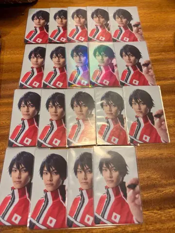 신 테니뮤 서스테 트레이딩 카드 도쿠가와 카즈야 오노 켄토