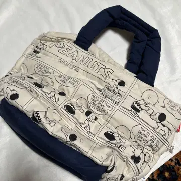 레어 루트토트 스누피 디자인 충전솜 다운 2016년 한정판