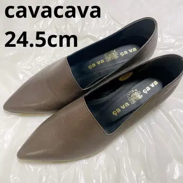[컨디션 최상] cavacava 24.5cm 펌프스 로퍼