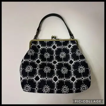 미나 페르호넨 핸드메이드 가마구치 숄더백 가마구치 파우치 아네모네