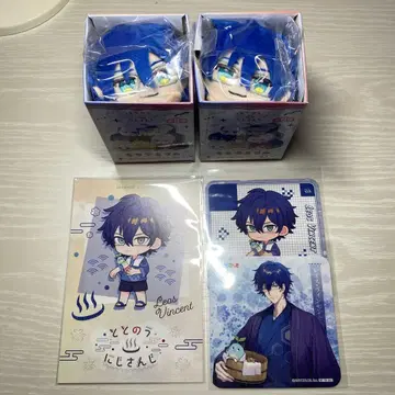 니지산지 극락탕 레오스 빈센트 모치코롱 엽서 코스터