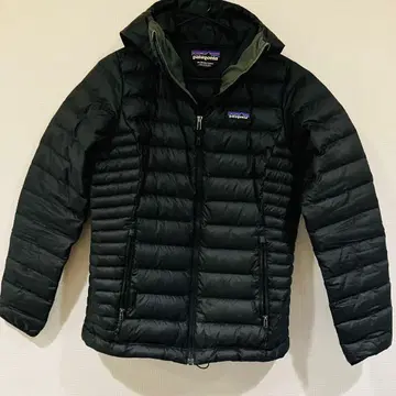 파타고니아 다운 스웨터 후디 여성용 블랙 후드 XS