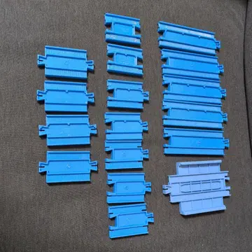 프라레일 직선 레일 부품 파랑