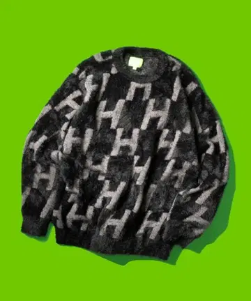 [ 즉시 완판 아이템 ] HUF MONOGRAM CREW SWEATER