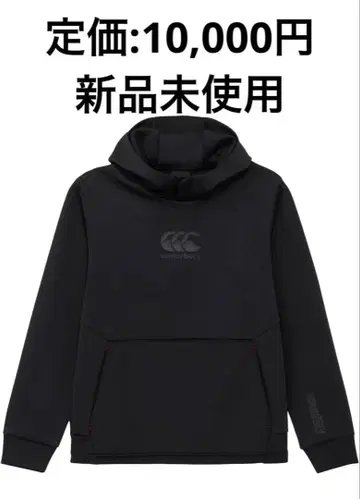 블랙 후드 부착 후드티 캔터베리 Canterbury