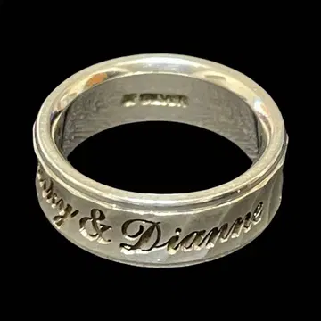 핑키&다이앤 실버 반지 Pinky&Dianne 각인