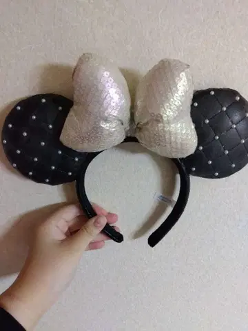 디즈니랜드 펄, 스팽글 리본 포함 미니 비쥬 포함