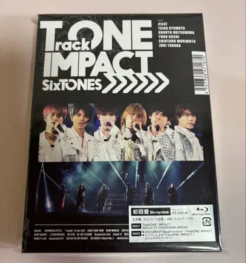SixTONES TrackONE -IMPACT- Blu-ray