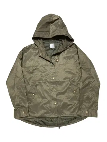 새상품급 DRESKIP 올리브색 후드 부착 마운틴 후드티 가을/겨울