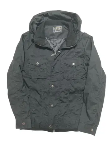 새상품급 PANASPUR 블랙 마운틴 후드티 포켓 부착 가을/겨울