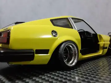 Hachette 1/24 닛산 페어레이디 280Z-L 노랑 커스텀 개조