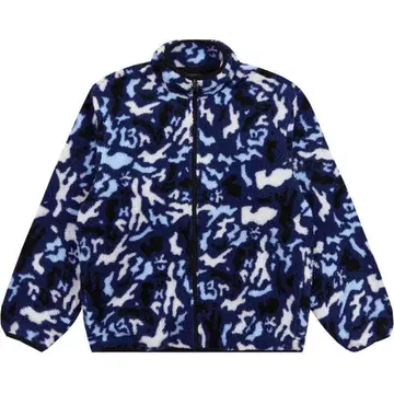 BRONZE 56K CAMO FLEECE JACKET BLUE 2XL