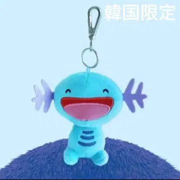 한국 한정판 포켓몬 우파 봉제 인형 백참 키링 8cm