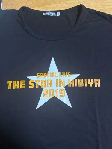 E.YAZAWA THE STAR IN HIBIYA 2019 티셔츠