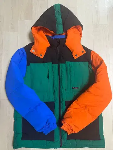 XLARGE 후드 부착 다운 자켓