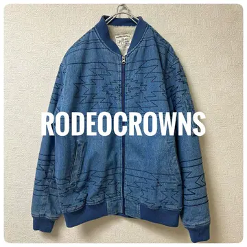 [ 새상품급 ] RODEO CROWNS 데님 보아 자켓 여성용 L 사이즈