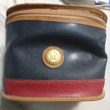 네이비 레드 숄더백