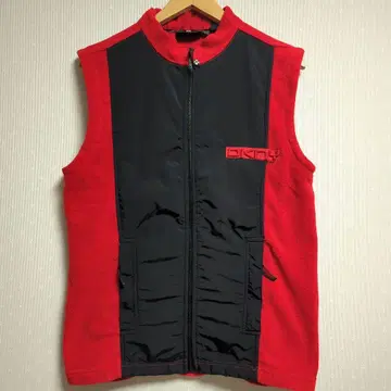 레어 90s DKNY 빈티지 플리스 베스트 다나 캐란