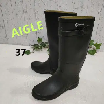 37 [AIGLE] 에이글 CHANTEBELLE 샹타벨 레인부츠 블랙