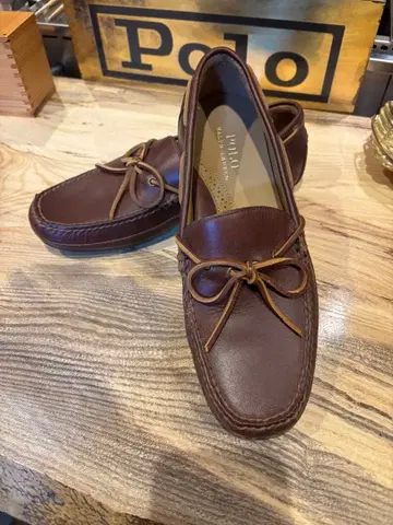 폴로 랄프 로렌 드라이빙 신발 UK 8 US 9 EUR 42 새상품