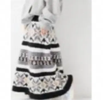 착용 2회 JORNAL STANDARD 모헤어 니트 롱 스커트