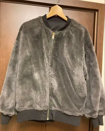 글로벌 워크 여성용 리버서블 봄버 자켓 M