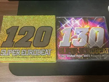 SUPER EUROBEAT 120 & 130 CD 세트
